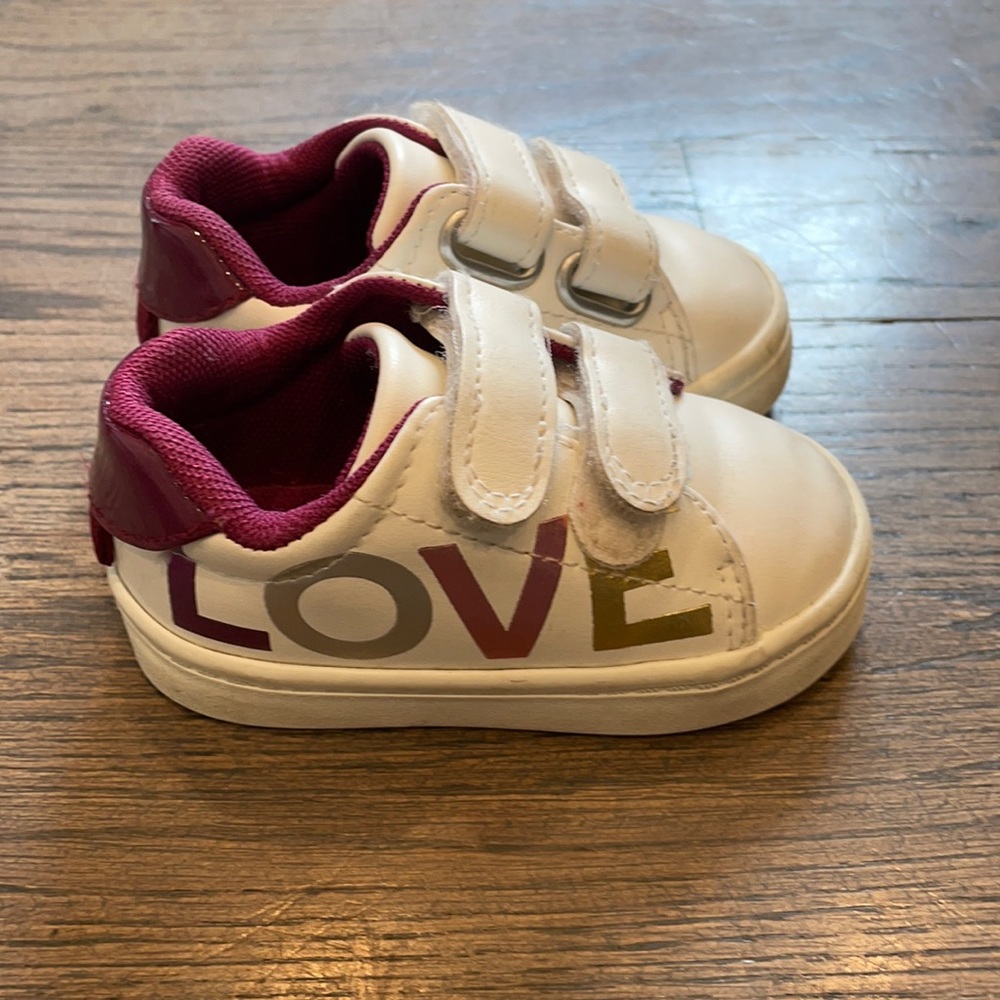 H&M baby sneakers, LOVE, size 2.5-3.5